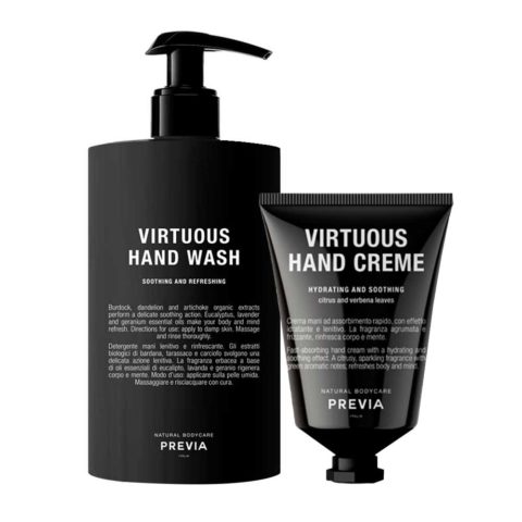 Virtuous Hand Wash 500ml Hand Creme 50ml