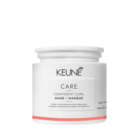 Care Line Confident Curl Mask 500ml - mascarilla nutritiva para cabello rizado