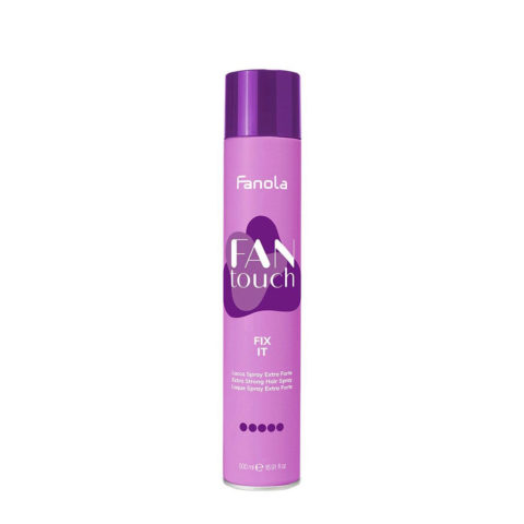 Fanola Fantouch Fix It 500ml - laca  en spray extra fuerte