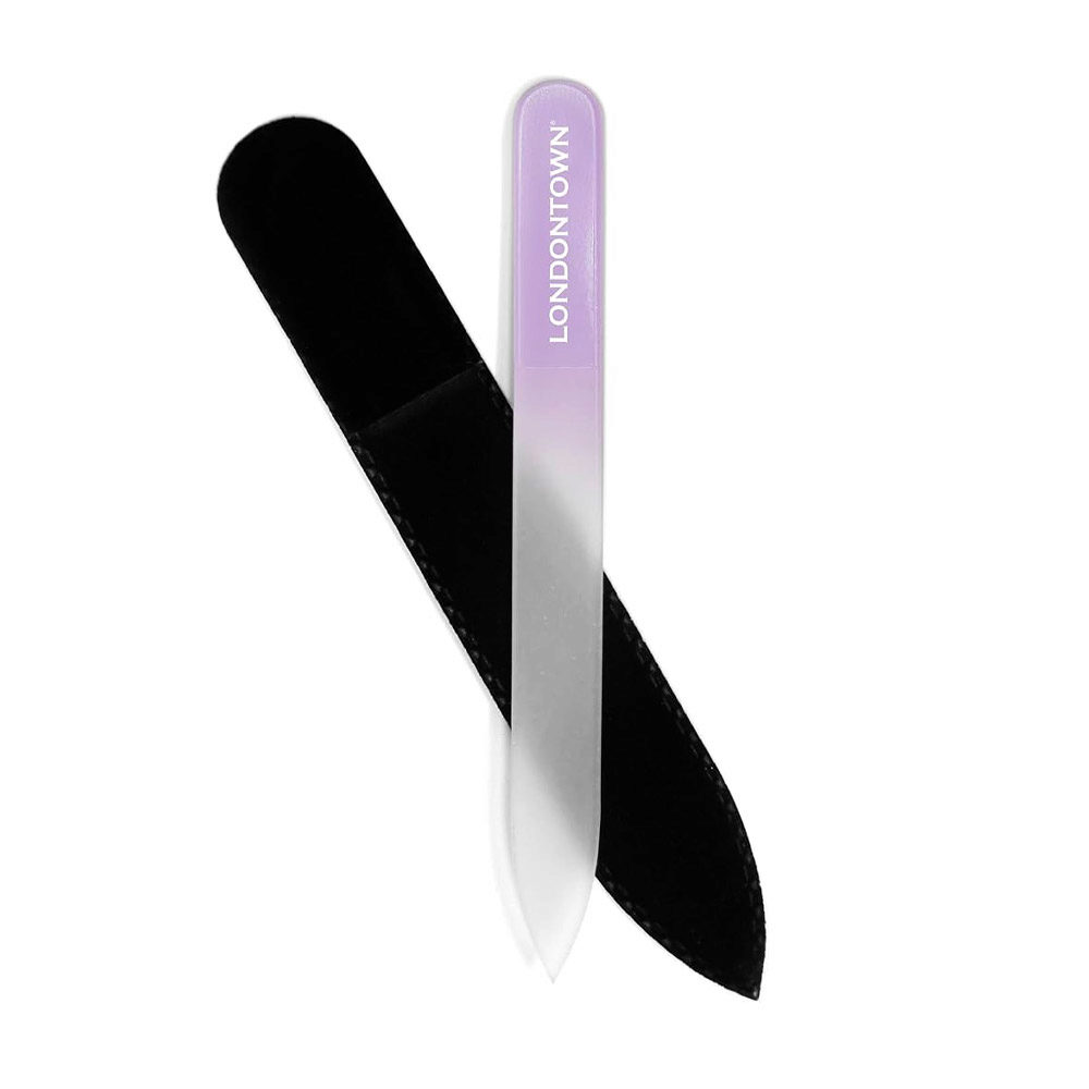 Londontown Kur Lima In Vidrio Lavanda 11.5cm x 1.1cm - lima de uñas de fibra de vidrio