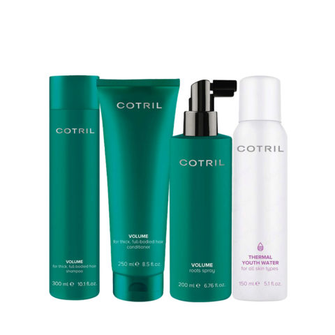 Cotril Volume Shampoo 300ml Conditioner 250ml Spray 200ml Thermal Water 150ml