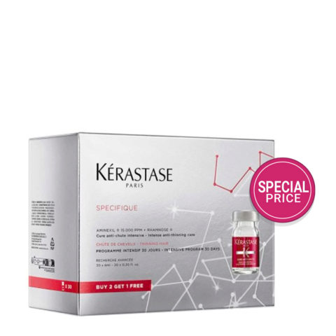 Kerastase Specifique Cure Anti-Chute Intensive 30x6ml - ampollas intensivas anticaída