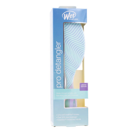 WetBrush Pro Detangler Vintage Sweets Blue - cepillo desenredante