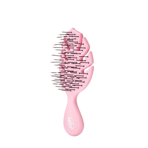 WetBrush Pro Go Green Mini Detangler Pink  - mini cepillo desenredante