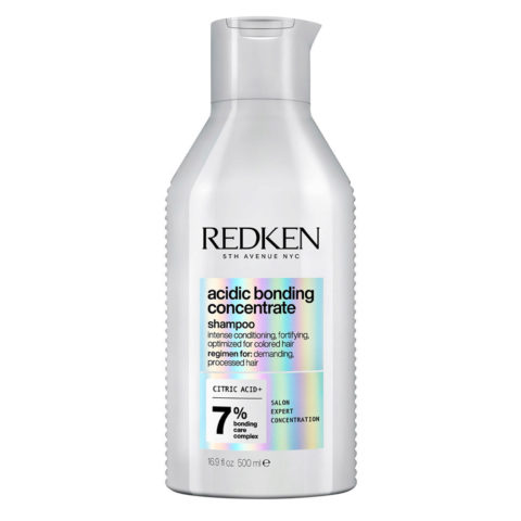 Redken AciRedken Acidic Bonding Concentrate Shampoo 500ml - champú fortificante para cabello dañado