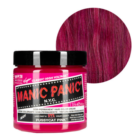 Manic Panic Classic High Voltage Pussycat Pink 118ml  - crema colorante semipermanente