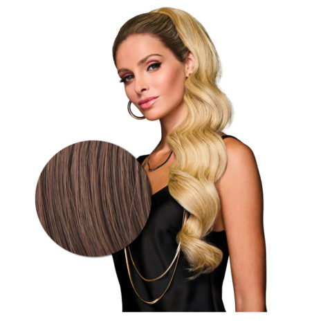 Hairdo Cola Ondulada de Clip Castaño Claro Dorado R830 69cm