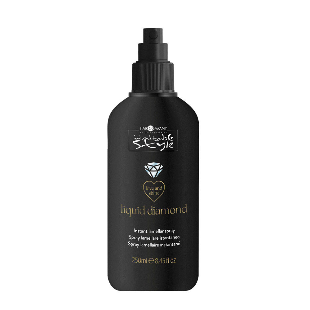 Hair Company Inimitable Style Liquid Diamond 250ml - spray lamelar instantáneo