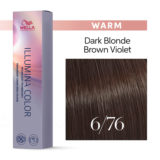 Wella Illumina Color 6/76 Rubio Oscuro Arena Violeta 60ml - coloración permanente