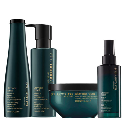 Ultimate Reset Extreme Repair Shampoo 300ml Conditioner 250ml Treatment 200ml Serum 90ml