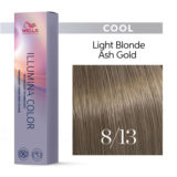 Wella Illumina Color 8/13 Rubio Claro Ceniza Dorado 60ml - coloración permanente