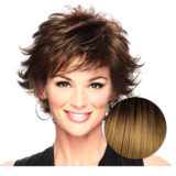 Hairdo Textured Flip Peluca Rubio Cálido - peluca corta