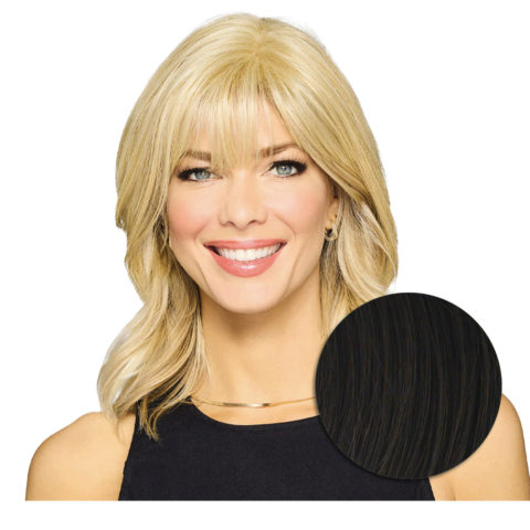 Hairdo Topper Stylish Wave R4 Marrón Oscuro - tupé con olas
