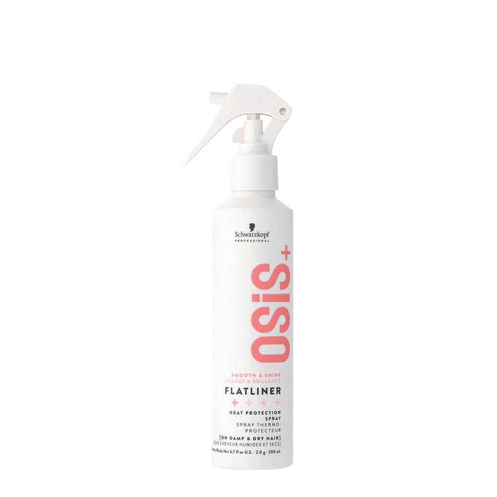 Schwarzkopf Osis Smooth & Shine Flatliner 200ml - spray protector de calor