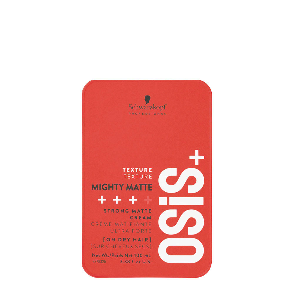 Schwarzkopf Osis Texture Mighty Matte 100ml - crema matificante fijación fuerte