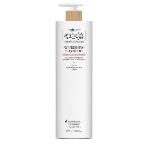 Hair Company Inimitable Style Nourishing Shampoo 1000ml  - champú nutritivo
