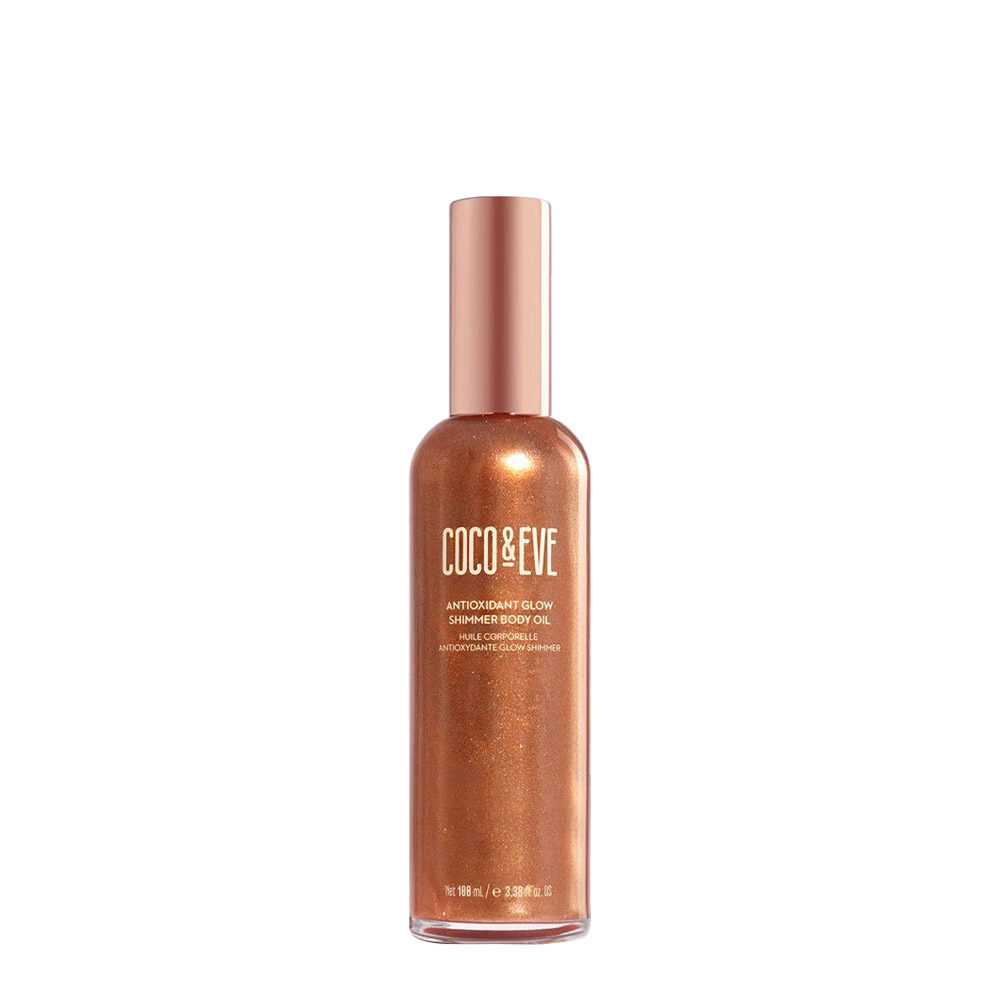 Coco & Eve Sunny Honey Antioxidant Glow Shimmer Body Oil 100ml - aceite brillo