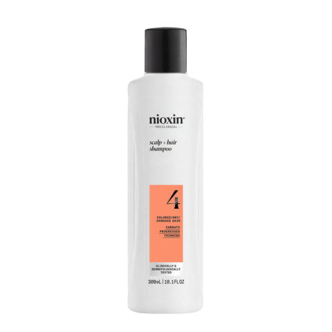 Sistema 4 Scalp + Hair Shampoo 300ml - champú fortificante para cabello dañado