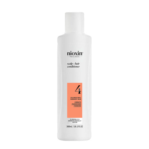 Sistema 4 Scalp + Hair Conditioner 300ml - acondicionador fortificante para cabello dañado