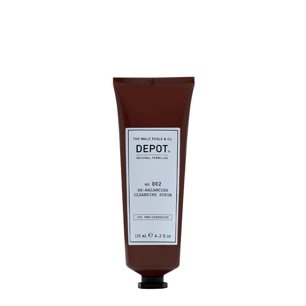 Depot Pre Cleansing No. 001 Re-Balancing Cleansing Scrub 125ml - exfoliante reequilibrante del cuero cabelludo