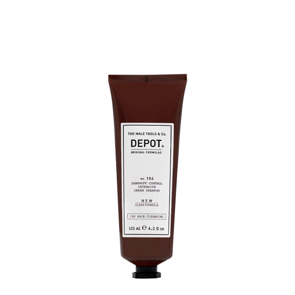 Depot Hair Cleansing No. 106 Dandruff Control Intensive Cream Shampoo 125ml - champú anticaspa