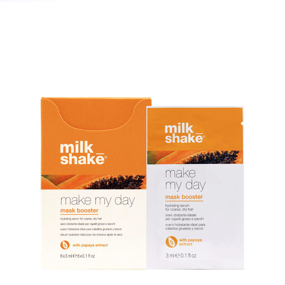 Z.one Concept Milk Shake Make My Day Mask Booster Papaya 6x3ml - suero hidratante iluminador