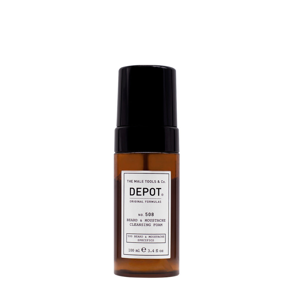 Depot No. 508 Cleansing Foam 100ml - espuma limpiadora para barba y bigote