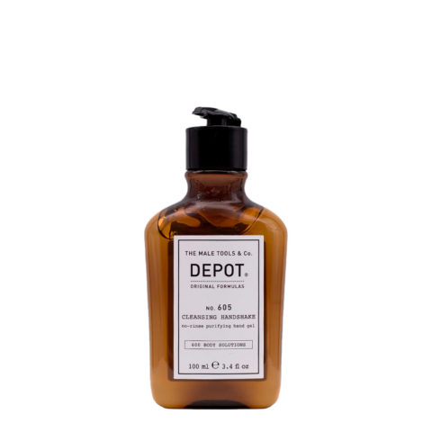 Depot Body Solutions No. 605 Safe Handshake No-Rinse Purifying Hand Gel 100ml - gel desinfectante para manos