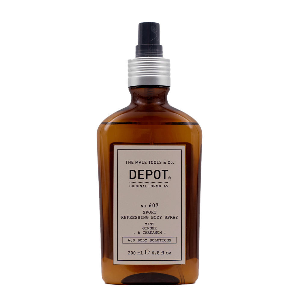 Depot Body Solutions No. 607 Sport Refreshing Body Spray 200ml - loción refrescante e hidratante