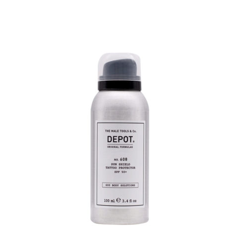 Body Solutions No. 608 Sun Shield Tattoo Protector 50+SPF 100ml - spray protección solar