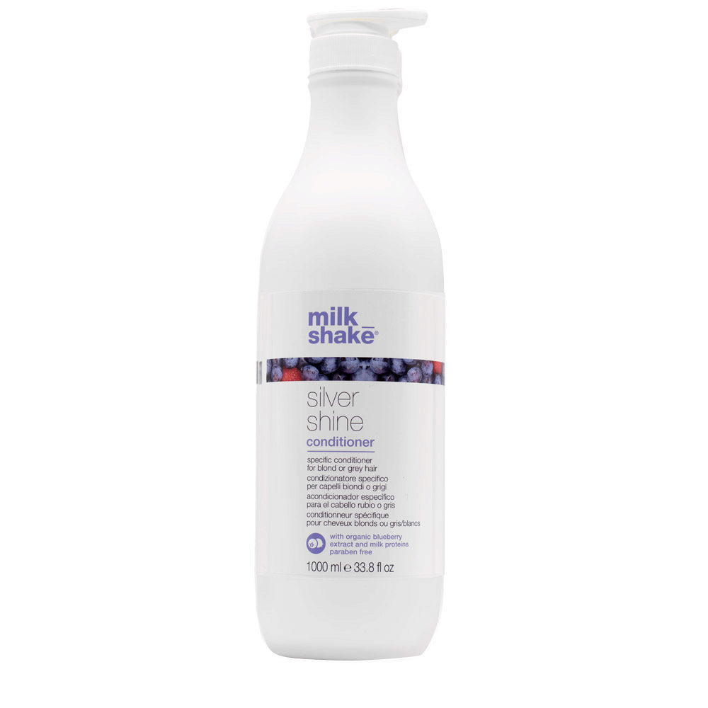 Z.one Concept Milk Shake Silver Shine Conditioner 1000ml - acondicionador para cabello rubio o gris