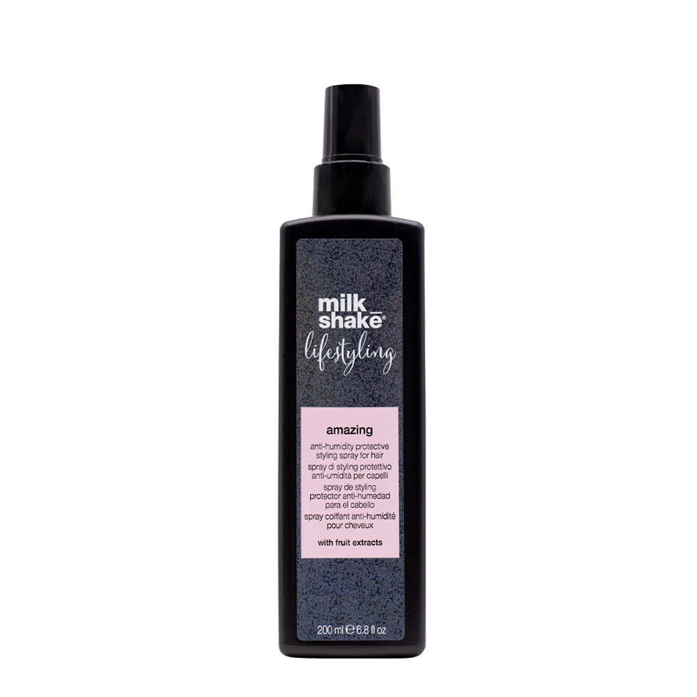 Z.one Concept Milk Shake Lifestyling Amazing Anti Humidity Protective Spray 200ml - spray anti-frizz