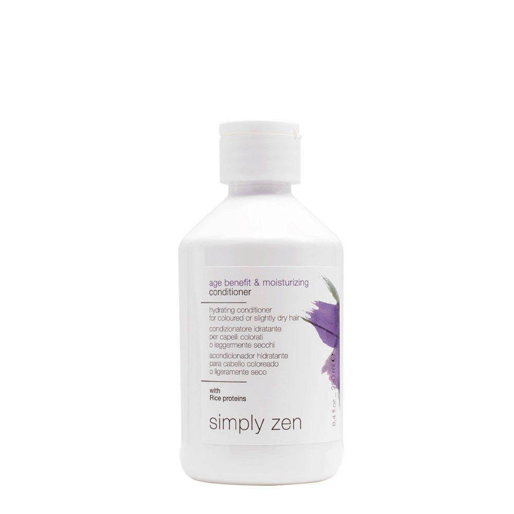 Z.one Concept Simply Zen Age Benefit & Moisturizing Conditioner 250ml - acondicionador hidratante para cabello coloreado