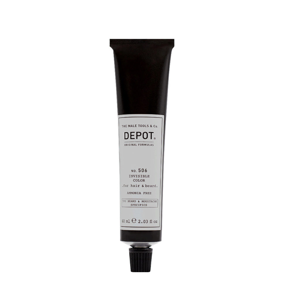 Depot No. 506 Invisible Natural Titanium 60ml  - crema colorante semipermanente