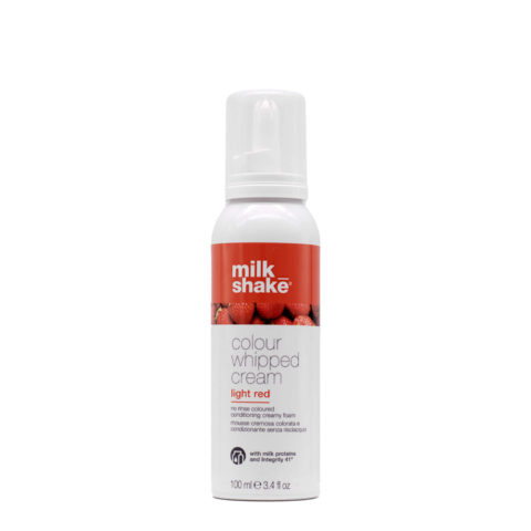 Milk Shake Colour Whipped Cream Light Red 100ml  - mousse coloreada sin aclarado