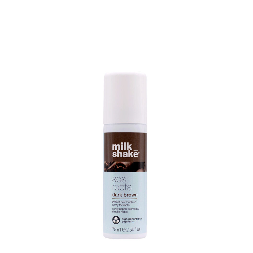 Z.one Concept Milk Shake Colour Sos Roots Dark Brown 75ml  - spray retocador de raíces instantáneo marrón oscuro