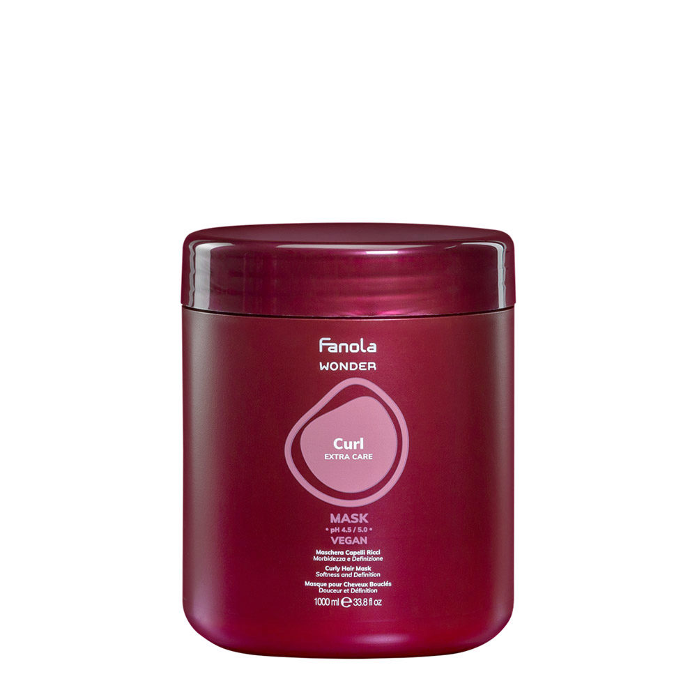 Fanola Wonder Curl Mask 1000ml - mascarilla para el cabello rizado