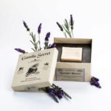 Gamila Secret Lavander Soap 115gr - jabón facial piel seca