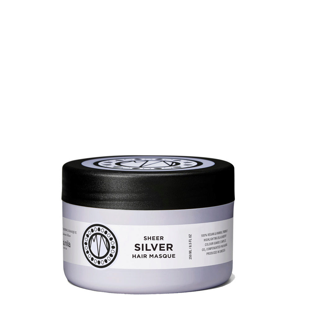 Maria Nila Sheer Silver Masque 250ml - mascarilla antiamarilla