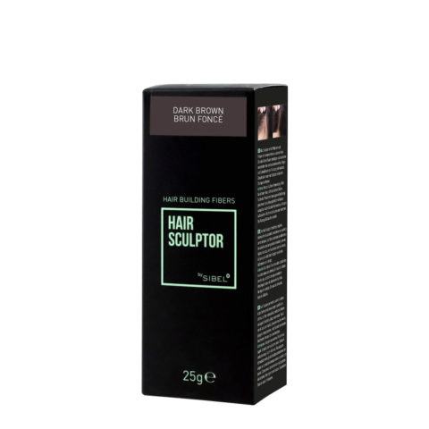 Sibel Hair Sculptor Hair Building Fibers Dark Brown 25gr - fibras capilares densificadoras
