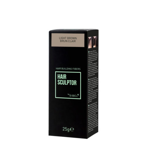 Sibel Hair Sculptor Hair Building Fibers Light Brown 25gr - fibras capilares densificadoras