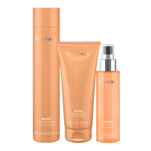 Nutro Miracle High Nourishing Miracle Shampoo 300ml  Mask 200ml Oil 100ml