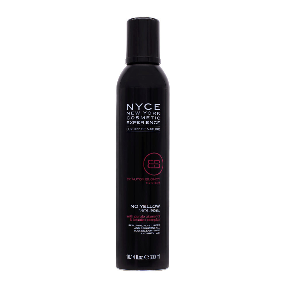 Nyce Beautox Blondy System No Yellow Mousse 300ml - mousse antiamarilleo