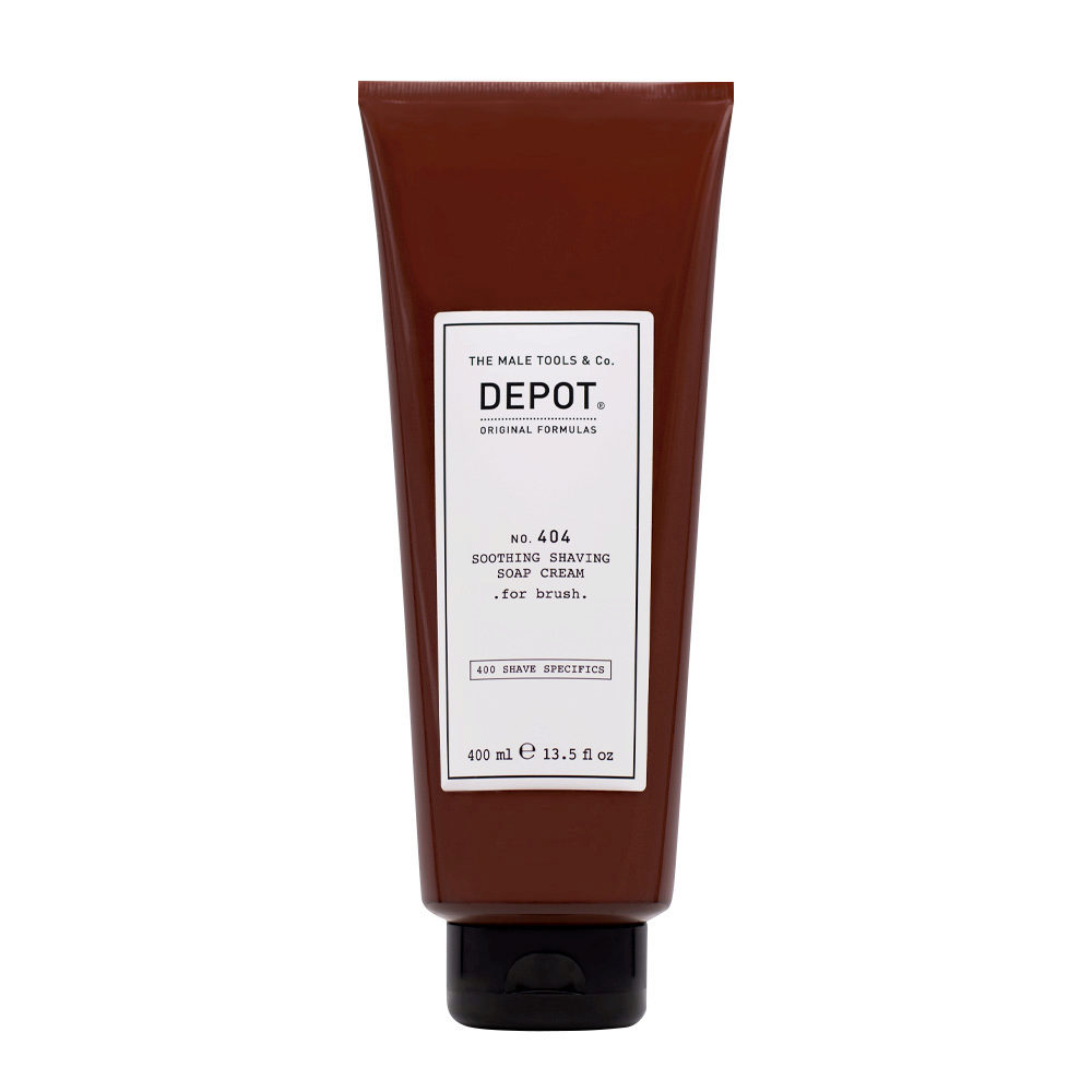 Depot Shave Specifics Soothing Shaving Soap Cream for Brush 400ml - jabón de afeitar calmante para brocha