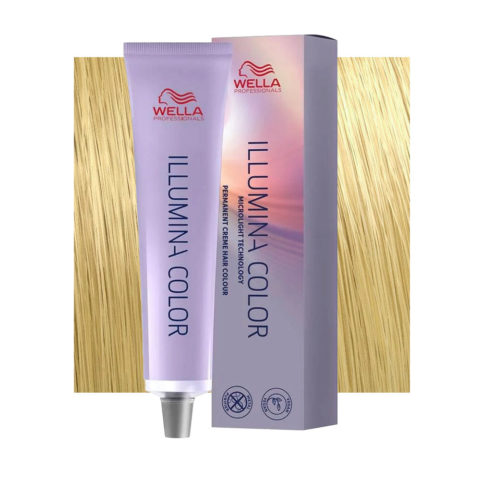 Wella Illumina Color 9/03 Rubio Muy Claro Natural Dorado 60ml - coloración permanente