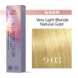 Wella Illumina Color 9/03 Rubio Muy Claro Natural Dorado 60ml - coloración permanente
