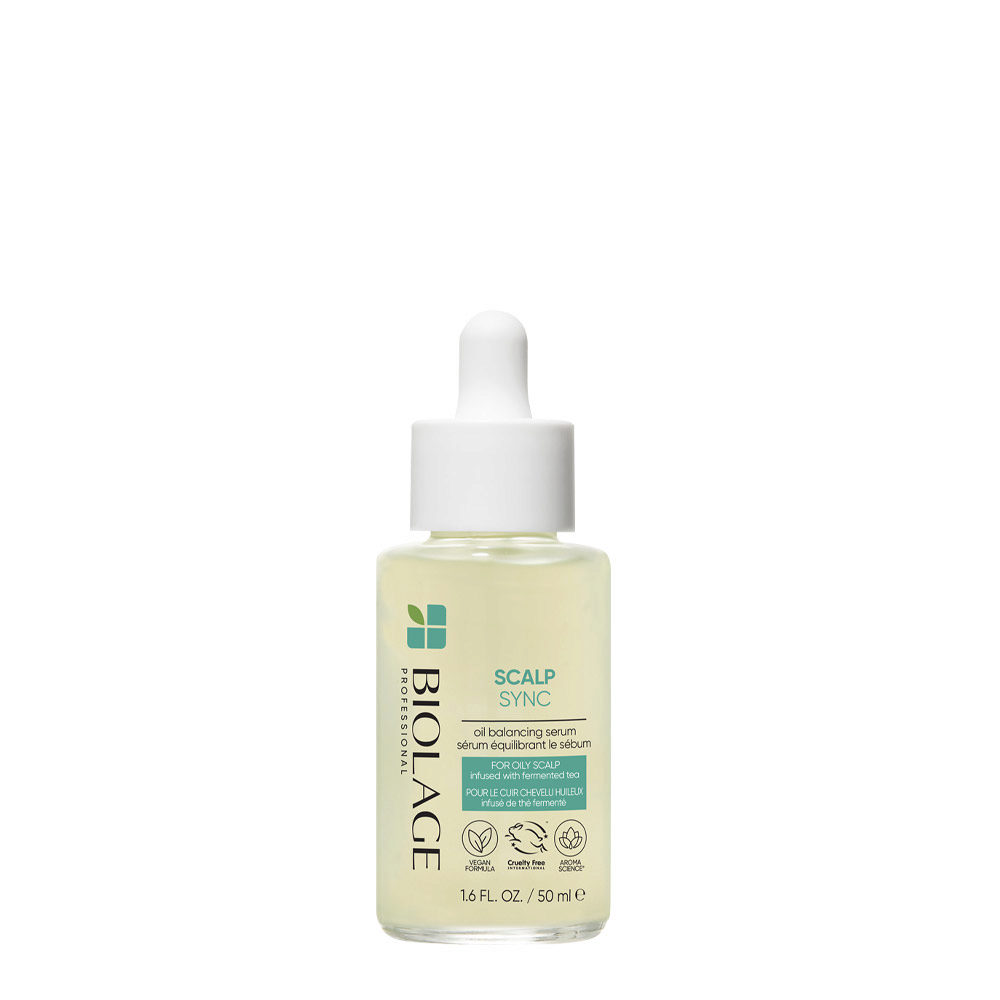 Biolage Scalp Sync Oil Balancing Serum 50ml - suero para cuero cabelludo graso
