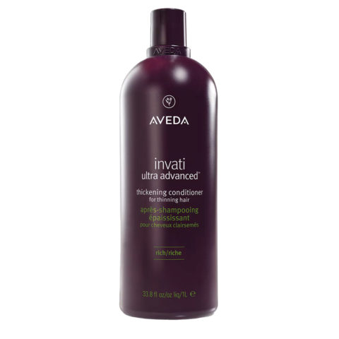 Aveda Invati Ultra Advanced Thickening Conditioner Rich 1000ml - acondicionador anticaída