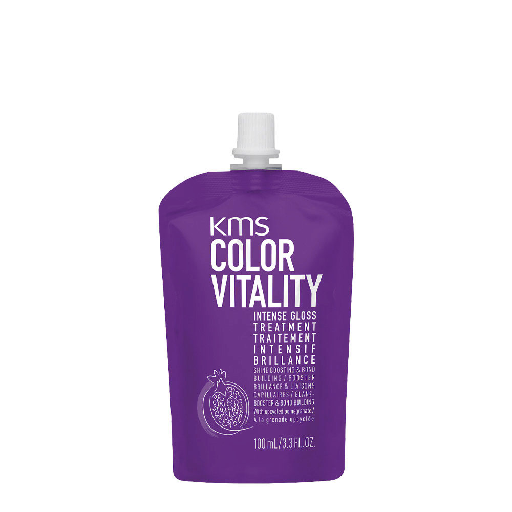 KMS Color Vitality Intense Gloss Treatment 100ml - crema protección y brillo  color