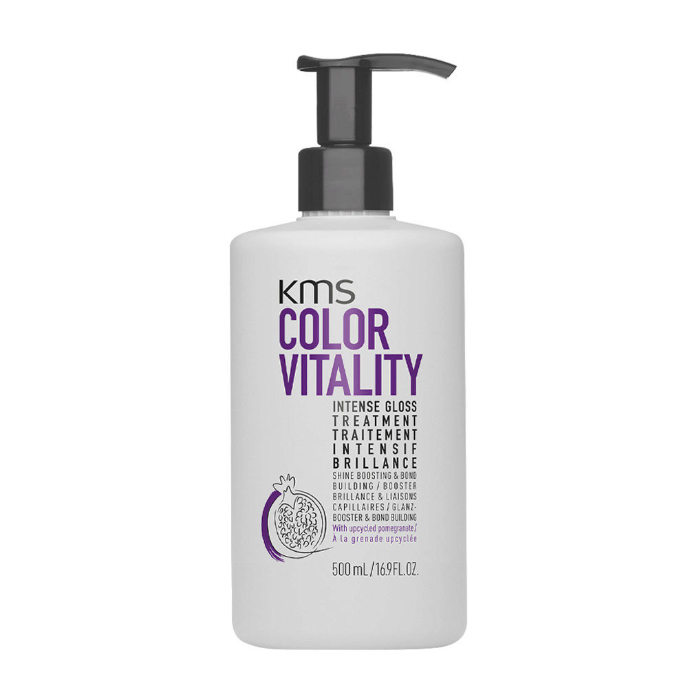 KMS  Color Vitality Intense Gloss Treatment 500ml - crema protección y brillo  color